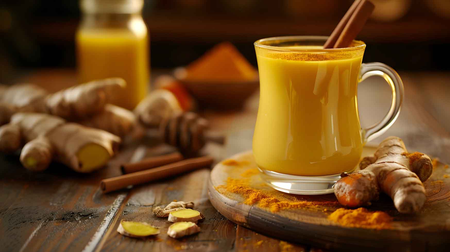 adaptogene_goldene_milch_kurkuma Goldene Milch mit Zimt, Kurkuma und Ingwer